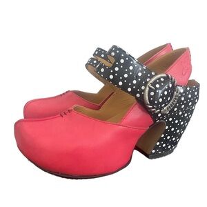 John Fluevog Platform Mary Jane Heel